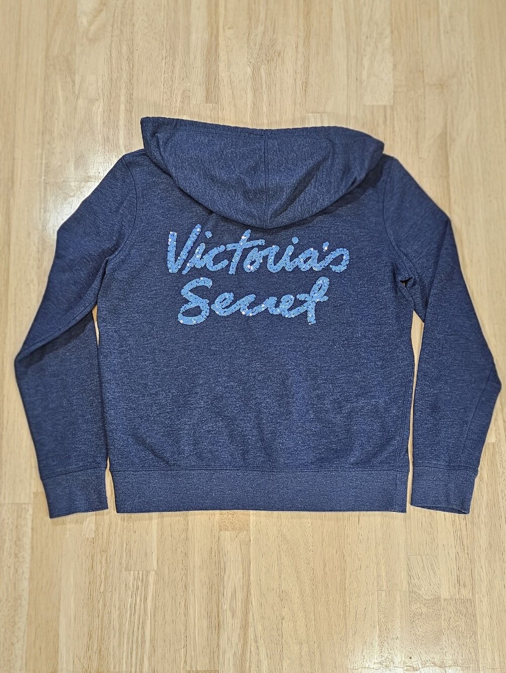 Victoria's Secret Blue Sequin Hoodie